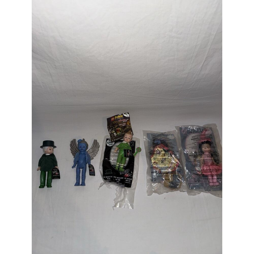 2008 McDonalds Wizard of Oz Madame Alexander Dolls Lot 5 Glinda Wicked Witch